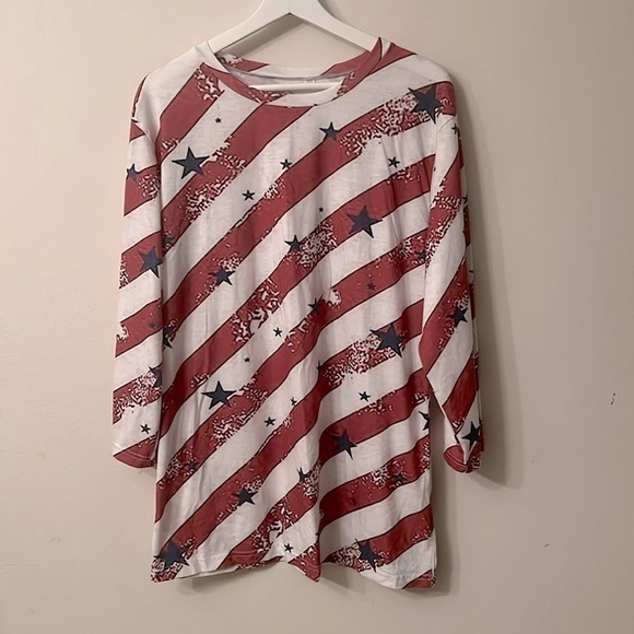 T-shirt America flag 335 - Picture 1 of 10